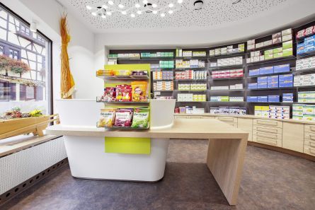 Gütler Objekteinrichtungen - Apothekeneinrichtung